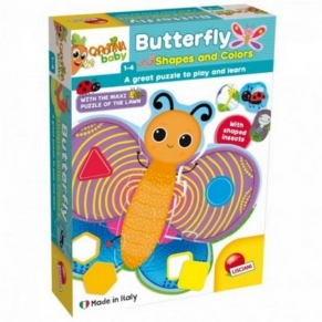 Lisciani CAROTINA BABY plus Форми и цветове - Бебешки пъзел 